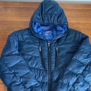 Hawke & Co Men's Dark Blue Puffer Jacket